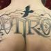 Tattoos - Crow and Script Tattoo - 68710